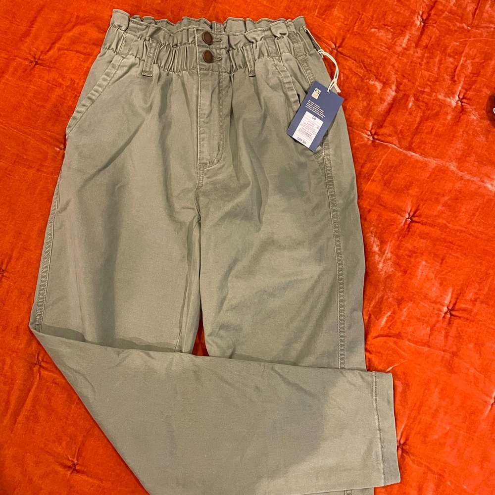 NWT Universal Thread 00 Olive High Rise Tapered Pants